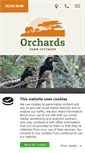 Mobile Screenshot of orchardsfarmcottages.co.za